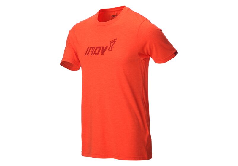 Inov-8 Tri Blend 'division' Mens T-Shirts Red Australia (CHUSBL072)